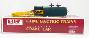 K-Line K-689103 & K-689104 Arizona California Boom & Crane car 1997 TCA C-8