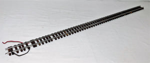 Gargraves LONG 36" Straight TERMINAL track to Power w/wire S Gauge Wood 2Rail