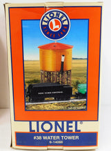 Load image into Gallery viewer, Lionel Trains 6-14086 Operating Water Tower #38 w/ water level New open box
