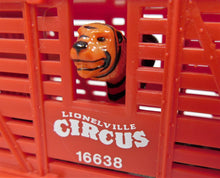 Load image into Gallery viewer, Lionel 6-16638 Lionelville Circus Animal Stock Car Bobbing Zebra Lion Seal Tiger
