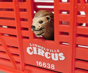 Lionel 6-16638 Lionelville Circus Animal Stock Car Bobbing Zebra Lion Seal Tiger