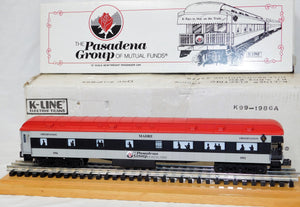 K-Line K-1986 Special Run OBSERVATION Passenger car Pasadena Group Mutual Funds