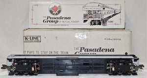 K-Line K-1986 Special Run OBSERVATION Passenger car Pasadena Group Mutual Funds