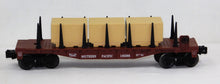 Load image into Gallery viewer, Lionel Trains 6-16386 Southern Pacific Flatcar w/ stacked lumber sheets load C-8
