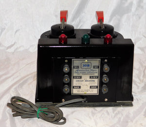 American Flyer 30B 300 watt transformer Boxed w/ Voltmeters Run 2 trains SERVICED