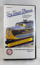 Load image into Gallery viewer, Toy Train Revue Magazine No. 7 on VHS tape sealed C-9 TM Books &amp; Video 1993
