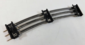 Lionel 6-12925 0 gauge track 42" diameter curved 0-42 O42 5 sections C-7 blk tie