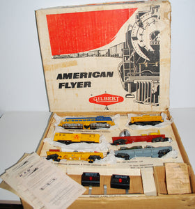 ORIGINAL 1959 American Flyer 20525 Banker's DEFENDER USMC military SET BOXED ODDITY DUAL stamping on box 20520/ 05