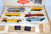 Load image into Gallery viewer, ORIGINAL 1959 American Flyer 20525 Banker&#39;s DEFENDER USMC military SET BOXED ODDITY DUAL stamping on box 20520/ 05
