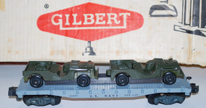 ORIGINAL 1959 American Flyer 20525 Banker's DEFENDER USMC military SET BOXED ODDITY DUAL stamping on box 20520/ 05