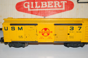 ORIGINAL 1959 American Flyer 20525 Banker's DEFENDER USMC military SET BOXED ODDITY DUAL stamping on box 20520/ 05
