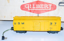 Load image into Gallery viewer, ORIGINAL 1959 American Flyer 20525 Banker&#39;s DEFENDER USMC military SET BOXED ODDITY DUAL stamping on box 20520/ 05
