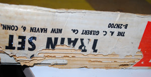 ORIGINAL 1959 American Flyer 20525 Banker's DEFENDER USMC military SET BOXED ODDITY DUAL stamping on box 20520/ 05