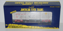 Load image into Gallery viewer, American Flyer 6-48380 Circus Stock Car Animal Transport 3636 Sgauge RED trucks
