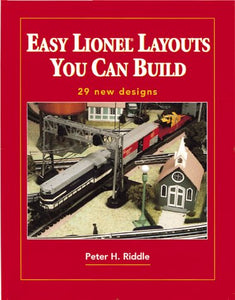 Easy Lionel Layouts You Can Build Book C10 10-8030 O gauge 29 Layouts P Riddle