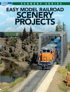 Easy Model Railroad Scenery Projects Model Railroad Scenery Series Book #12499