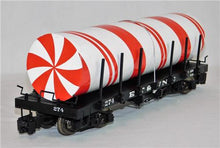 Load image into Gallery viewer, G gauge GIANT PEPPERMINT STICK LOG Bachmann #274 Flatcar ET&amp;WNC large scale G
