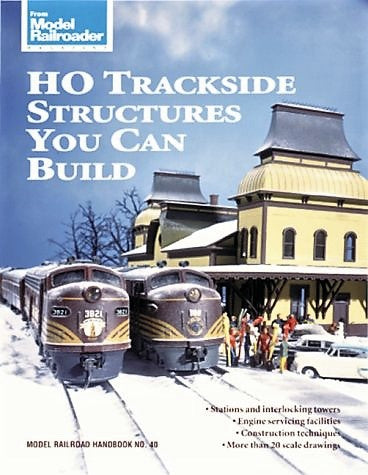 HO Trackside Structures You Can Build Book #12143 Model Railroad 120pgs Industry