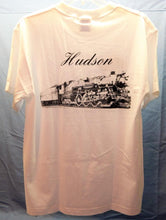 Load image into Gallery viewer, New York Central System Hudson T-Shirt Steam Engine Logo Front Train back 2sided
