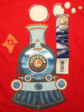 Load image into Gallery viewer, Lionel Trains Red Long Sleeve T-shirt Steam Engine Infant / Toddler Choo Choo

