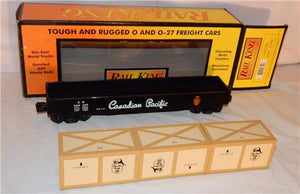 MTH 30-72009 Canadian Pacific Gondola w/ Crate Load CP 344397 Beaver logo O /027