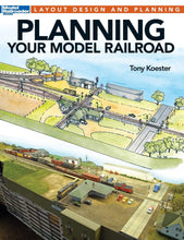 Load image into Gallery viewer, Planning Your Model Railroad #12494 Book Tony Koester Layout Design How To
