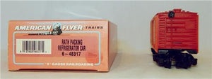 American Flyer 6-48317 Rath Packing Reefer Refrigerator Car S gauge Boxed 29426