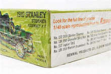 Load image into Gallery viewer, Renwal #132 1910 Stanley Steamer Assembly kit 1/48 Sealed Unopend O Load Vintage
