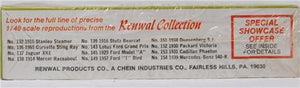 Renwal #132 1910 Stanley Steamer Assembly kit 1/48 Sealed Unopend O Load Vintage