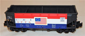 S Helper 01868 C&I 55 ton USRA Offset Hopper 1 1776 Cambria Indiana bicentennial