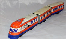Load image into Gallery viewer, Schylling Lionel Trains Streamliner Three Car Wind-Up Tin Train Diesel RETIRED
